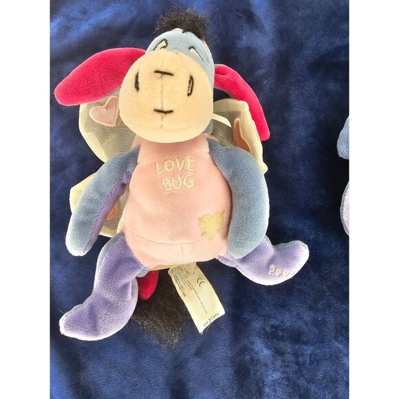 Disney Eeyore Love Bug & Hugger Plush‎ Dolls Set - Picture 10 of 10